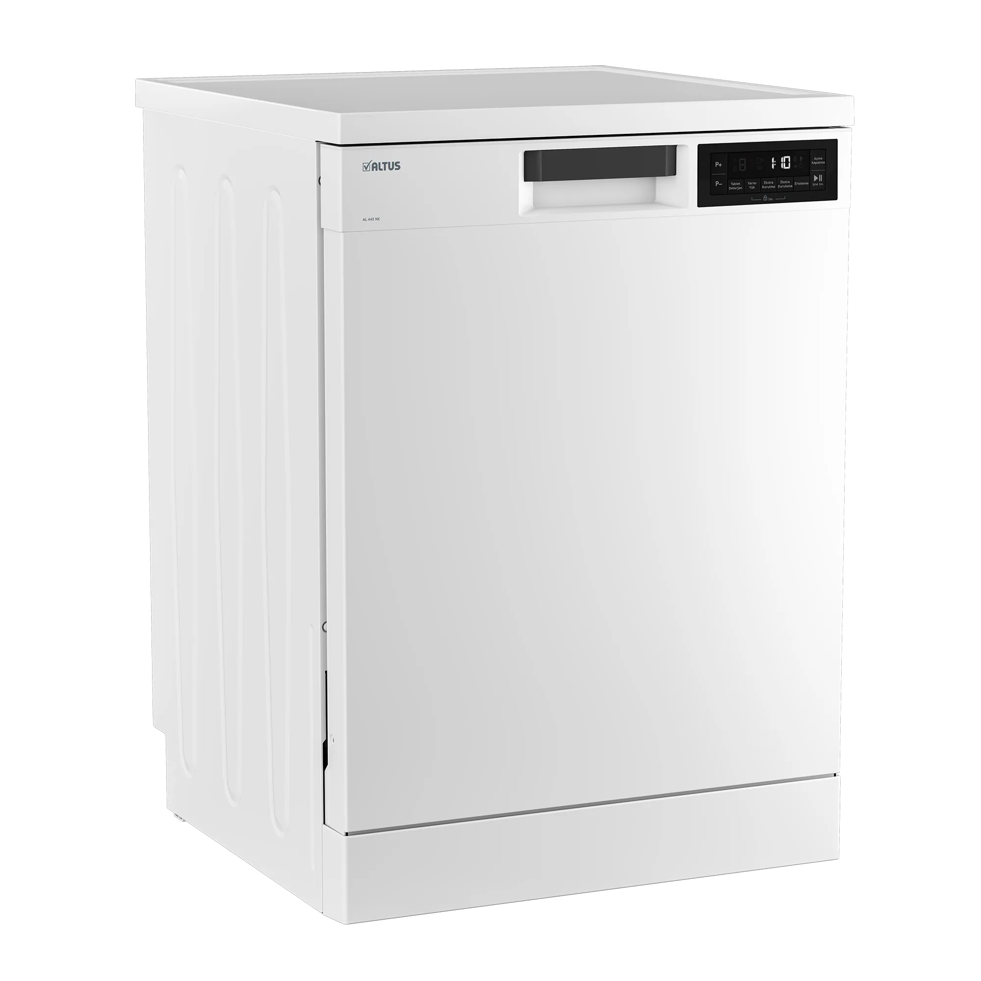Altus AL 445 NX bulaşık makinesi kapak açık görünüm