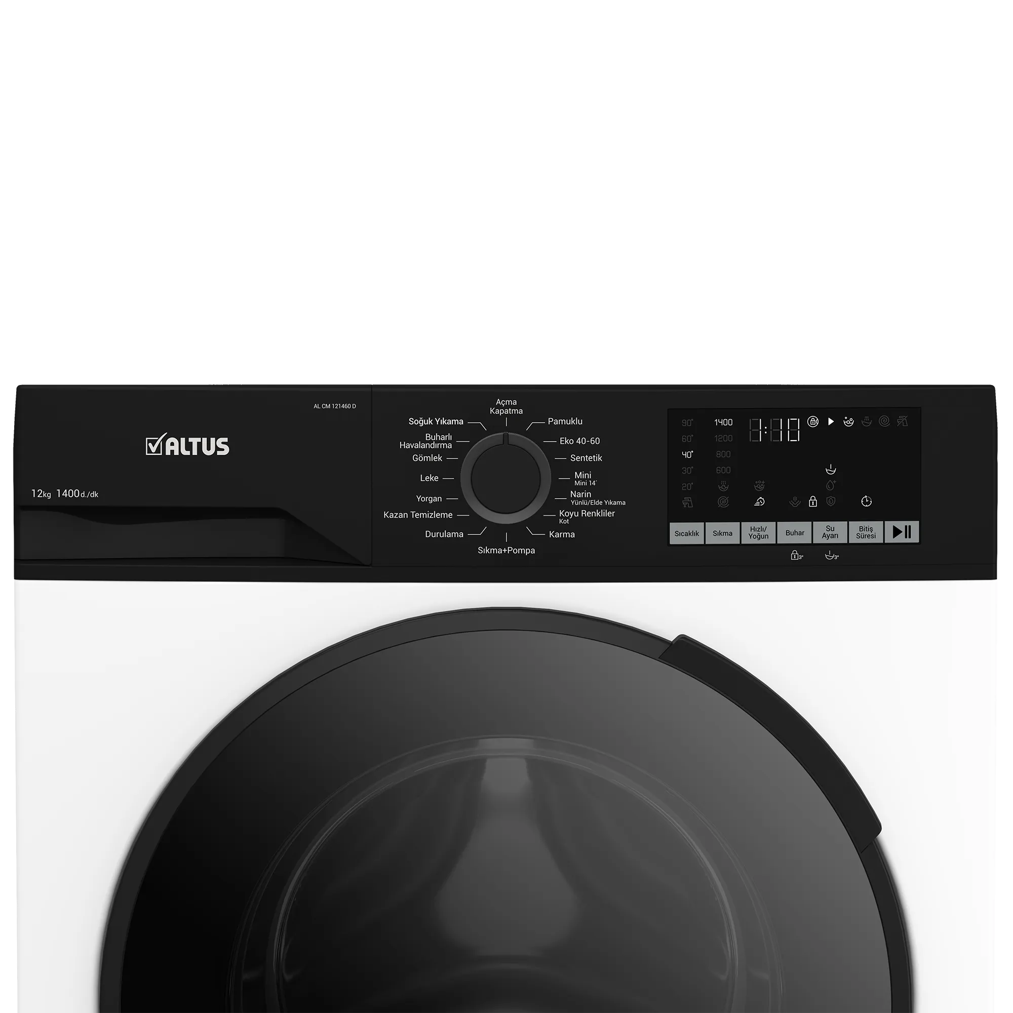 Altus AL CM 121460 D çamaşır makinesi görünüm 3
