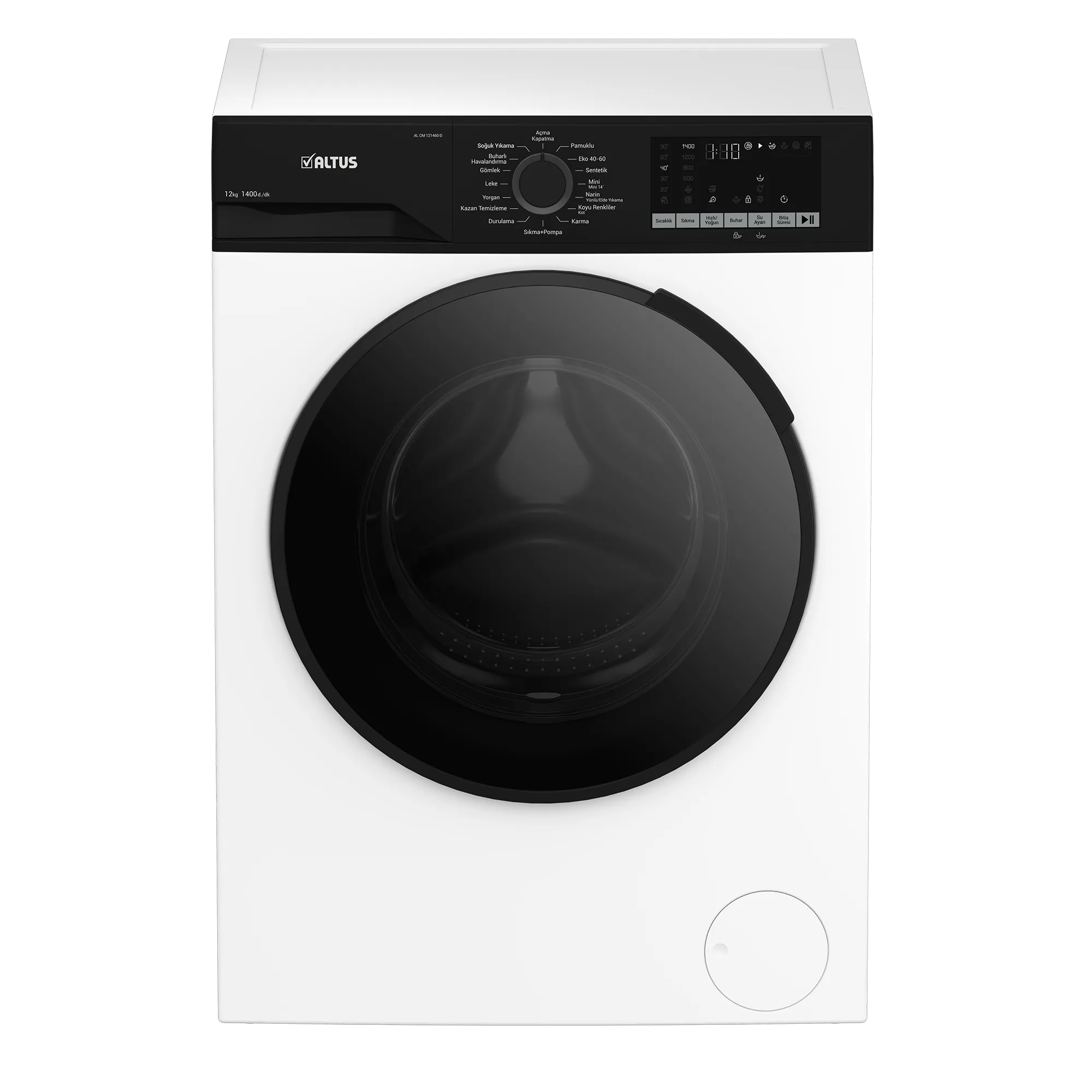 Altus AL CM 121460 D çamaşır makinesi 12 kg 1400 devir kapalı