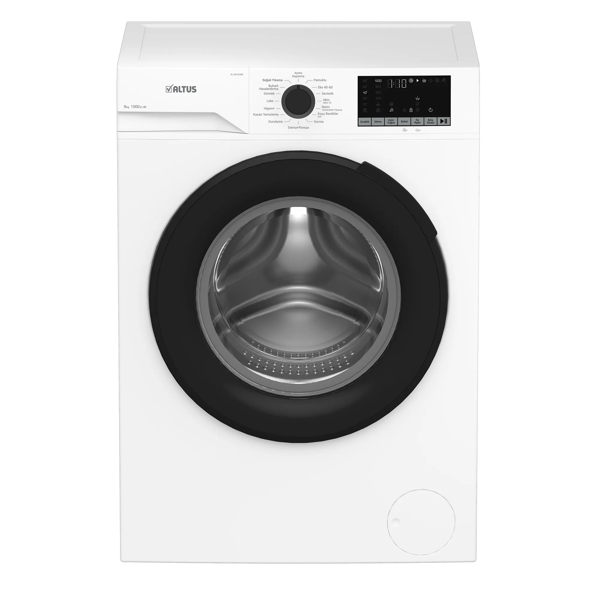 Altus AL CM 91050 çamaşır makinesi 9 kg 1000 devir kapalı