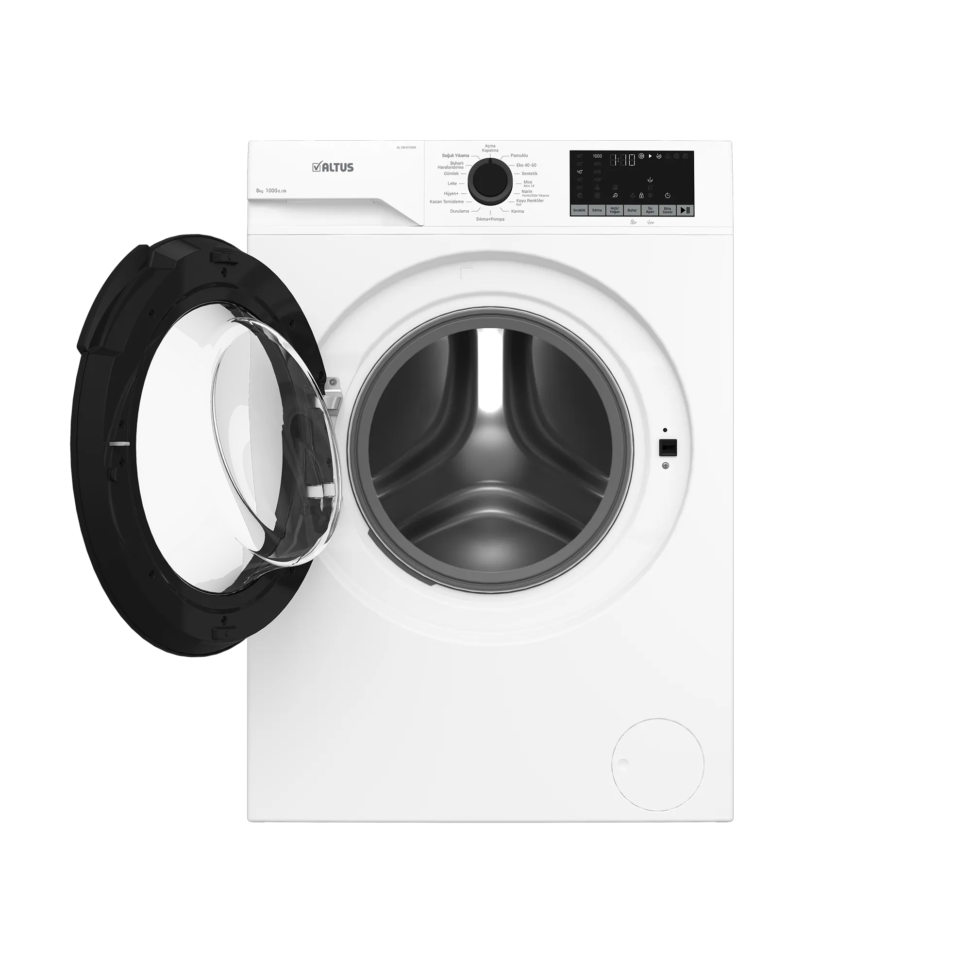 Altus AL CM 81050 R çamaşır makinesi 8 kg 1000 devir kapalı