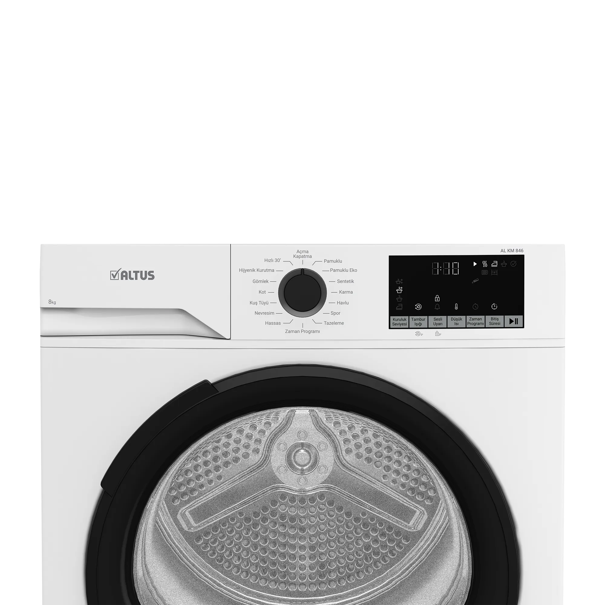 Altus AL KM 846 ısı pompalı kurutma makinesi 8 kg