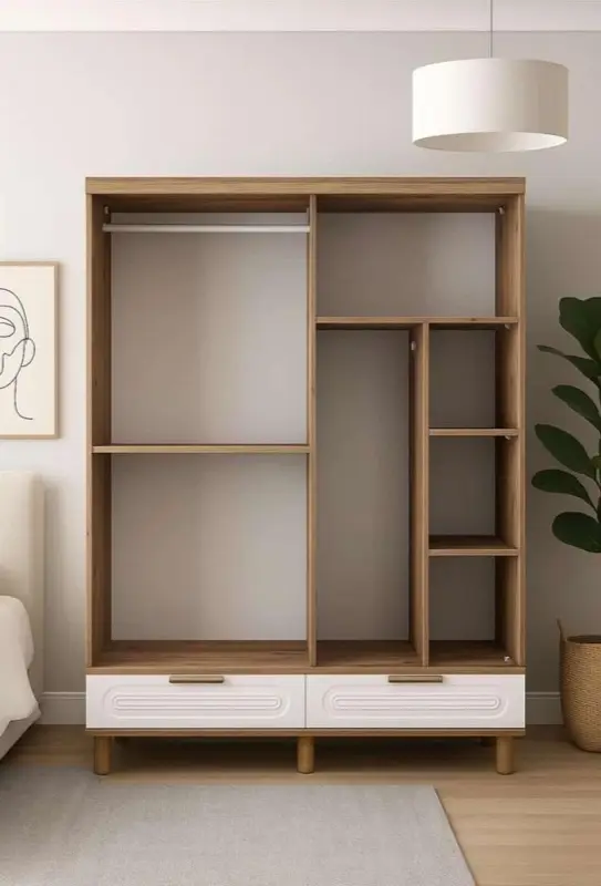 Sürgülü gardolap model 2 detay