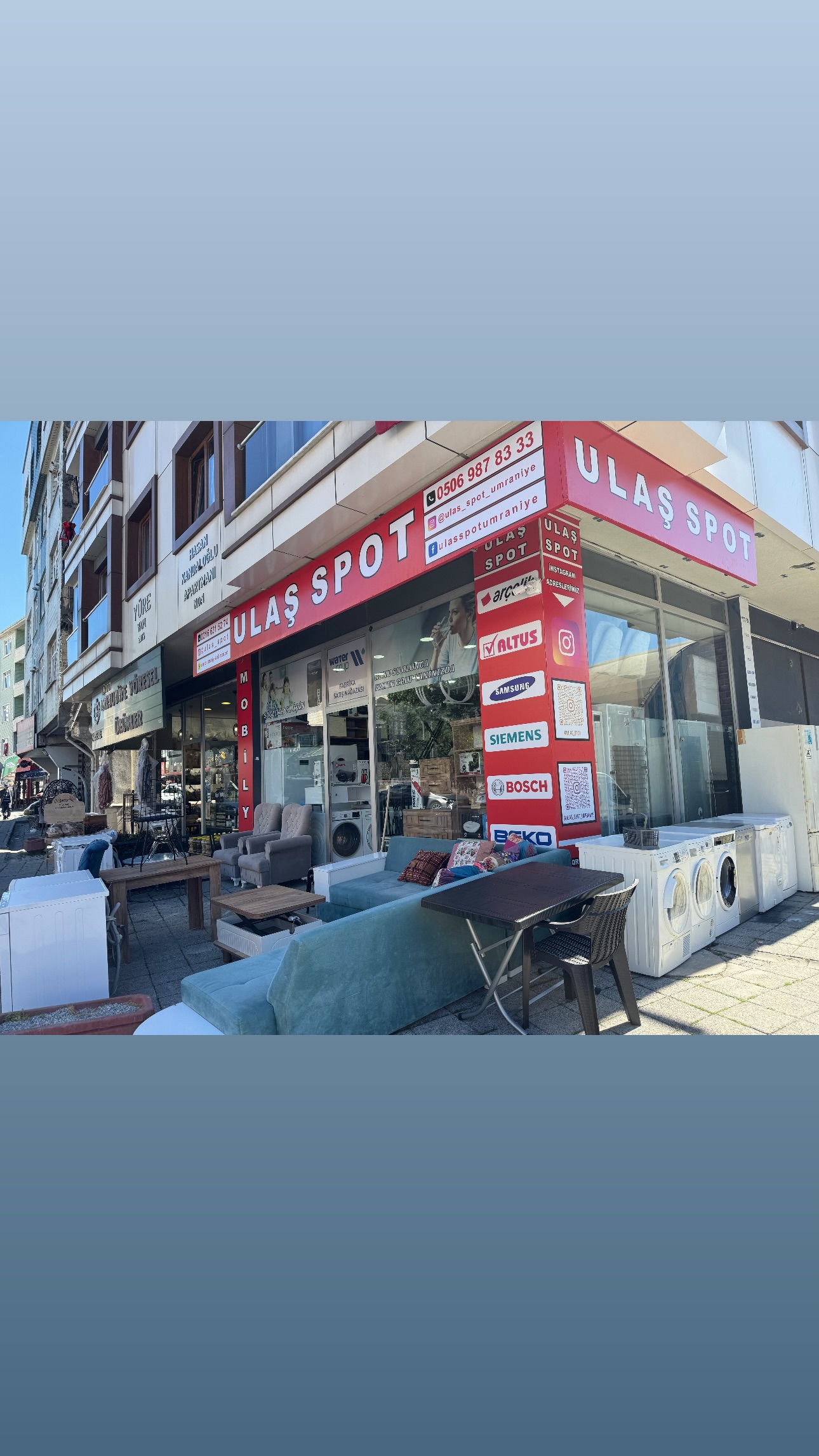 Ulaş Spot Mobilya Ümraniye mağaza